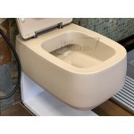 Flaminia Flag Miska WC wisząca bez kołnierza, bez deski 54x38 cm Argilla FG118GARG