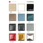   Flaminia Flag Umywalka nablatowa 50x36 cm Argilla/Carbon FG50ASAC