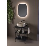 Flaminia Flag Umywalka nablatowa 40x40 cm Argilla FG40AARG