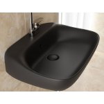  Flaminia Fluo 70 Umywalka nablatowa - wisząca 70 cm carbone FU70LCAR