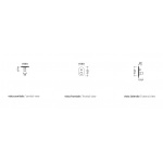 Flaminia Fold Bateria natryskowa podtynkowa Chrom FL2081