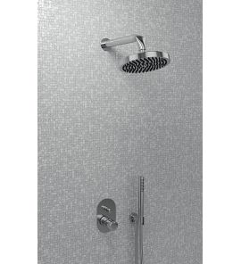 Flaminia Fold Zestaw natryskowy podtynkowy z deszczownicą 20 cm chrom FL2550