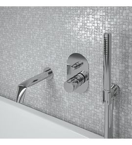 Flaminia Fold Bateria Wannowa Podtynkowa Chrom FL2570