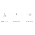 Flaminia Fold Wylewka Ścienna 19 cm Chrom FL2562