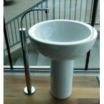 Flaminia Fonte Umywalka wolnostojąca 70cm biała FN70L