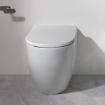 Flaminia Link Wc stojący bez kołnierza biały LK117G