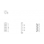 Flaminia Make-Up Lampa ceramiczna ścienna MKLP