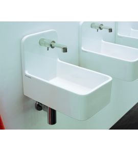 Flaminia Miniwash Umywalka Ścienna 40x25x32cm biała MWL25