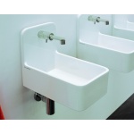 Flaminia Miniwash Umywalka Ścienna 40x25x32cm biała MWL25