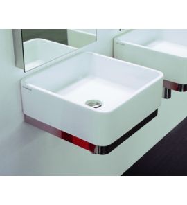  Flaminia Miniwash Umywalka Ścienna/Stawiana na Blat 40x40x13 biała MWL40 W MAGAZYNIE!!