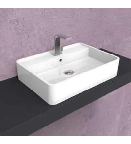 Flaminia Miniwash Umywalka stawiana na blat 60 cm biała MW60PR