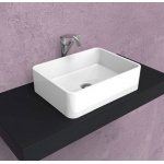 Flaminia Miniwash Umywalka Stawiana na Blat lub Ścienna 48x36x13 biała MWL48