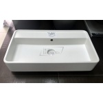 Flaminia Miniwash Umywalka ścienna/nablatowa 75x42 cm biały mat MW75SLAT