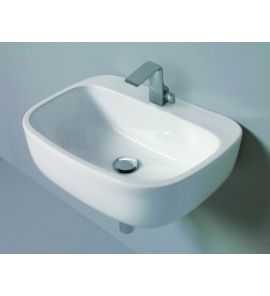 Flaminia Mono Umywalka Ścienna 54cm biała MN54L