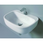 Flaminia Mono Umywalka Ścienna 54cm biała MN54L