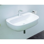 Flaminia Mono Umywalka Ścienna 74cm biała MN74L 