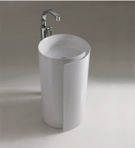 Flaminia Monoroll Umywalka wolnostojąca 44cm biała MR44C