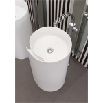 Flaminia Monoroll Umywalka wolnostojąca 44cm biała MR44C