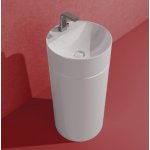 Flaminia MonoTwin Slim Umywalka jednootworowa wolnostojąca biała MTR42C