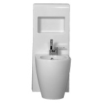  Flaminia Niagara Spłuczka bidetowa biała TR40 WIETRZENIE MAGAZYNÓW!!