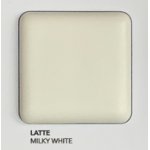 Flaminia Nile Miska Wc wisząca bez kołnierza z deską wolnoopadającą 54x35 cm latte Nl118GLAT+NLCW03LAT