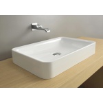 Flaminia Nile Umywalka Stawiana na blat 62 cm biała NL62A