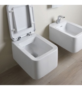  Flaminia Nile Wc wiszący bez kołnierza 54 cm biały NL118G