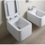  Flaminia Nile Wc wiszący bez kołnierza 54 cm biały NL118G