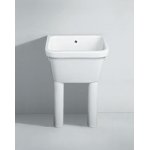      Flaminia Noga ceramiczna do zlewu 44cm biała 1szt. 3491/BIS WYPRZEDAŻ MAGAZYNOWA!!