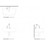 Flaminia Noke Bateria Umywalkowa czarny mat NK3220NE
