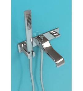 Flaminia Noke Bateria Wannowa Ścienna Chrom NK3290