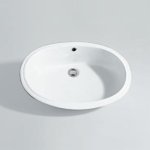   Flaminia Normale Umywalka Podblatowa 51x42 cm Biała 33