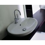 Flaminia Nuda Umywalka ścienna/stawiana na blat 60cm biała 5083