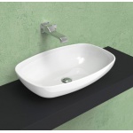 Flaminia Nuda Umywalka stawiana na blat 60x39 cm biała ND60A