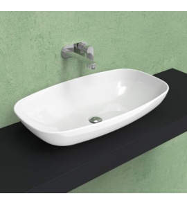 Flaminia Nuda Umywalka stawiana na blat 75x43 cm biała ND75A