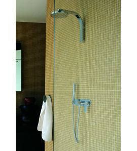 Flaminia One Bateria Natryskowna Ścienna Wraz z Deszczownicą Chrom 112550