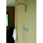 Flaminia One Bateria Natryskowna Ścienna Wraz z Deszczownicą Chrom 112550