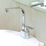 Flaminia One bateria umywalkowa sztorcowa 1-otworowa chrom 113055/F