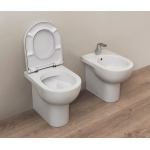 Flaminia Quick Wc stojąca, Biały QK117RG 