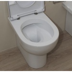 Flaminia Quick Miska WC Stojąca bez kołnierza Biały QK117G