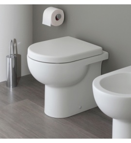 Flaminia Quick Miska WC Stojąca bez kołnierza Biały QK117G