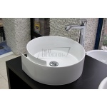 Flaminia Roll Umywalka stawiana na blat Ø 44 cm Biały RL44L