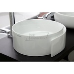 Flaminia Roll Umywalka stawiana na blat Ø 44 cm Biały RL44L