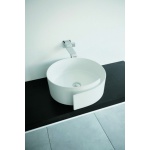 Flaminia Roll Umywalka stawiana na blat Ø 44 cm Biały RL44L