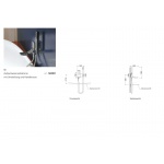 Flaminia Si Bateria Wannowa Podtynkowa Chrom Si2081