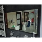      Flaminia Simple Lustro 120x60 cm z ekspozycji NDS120D WYPRZEDAŻ MAGAZYNOWA!!