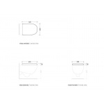 Flaminia Spin Deska Sedesowa Wolnoopadająca biała 5085CW03 W MAGAZYNIE!!