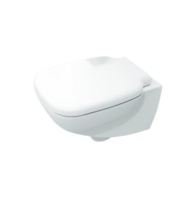      Flaminia Sprint Miska Wc wisząca z deską wolnoopadającą 52x35x30 cm Biała SR118+SRCW03 WYPRZEDAŻ MAGAZYNOWA!!