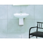  Flaminia Sprint Umywalka Ścienna 64cm Biała 64x52x18cm SR64L