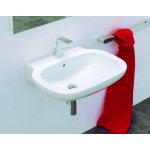  Flaminia Sprint Umywalka Ścienna 64cm Biała 64x52x18cm SR64L